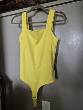 Bright Yellow Women's SIZE M Bodysuit